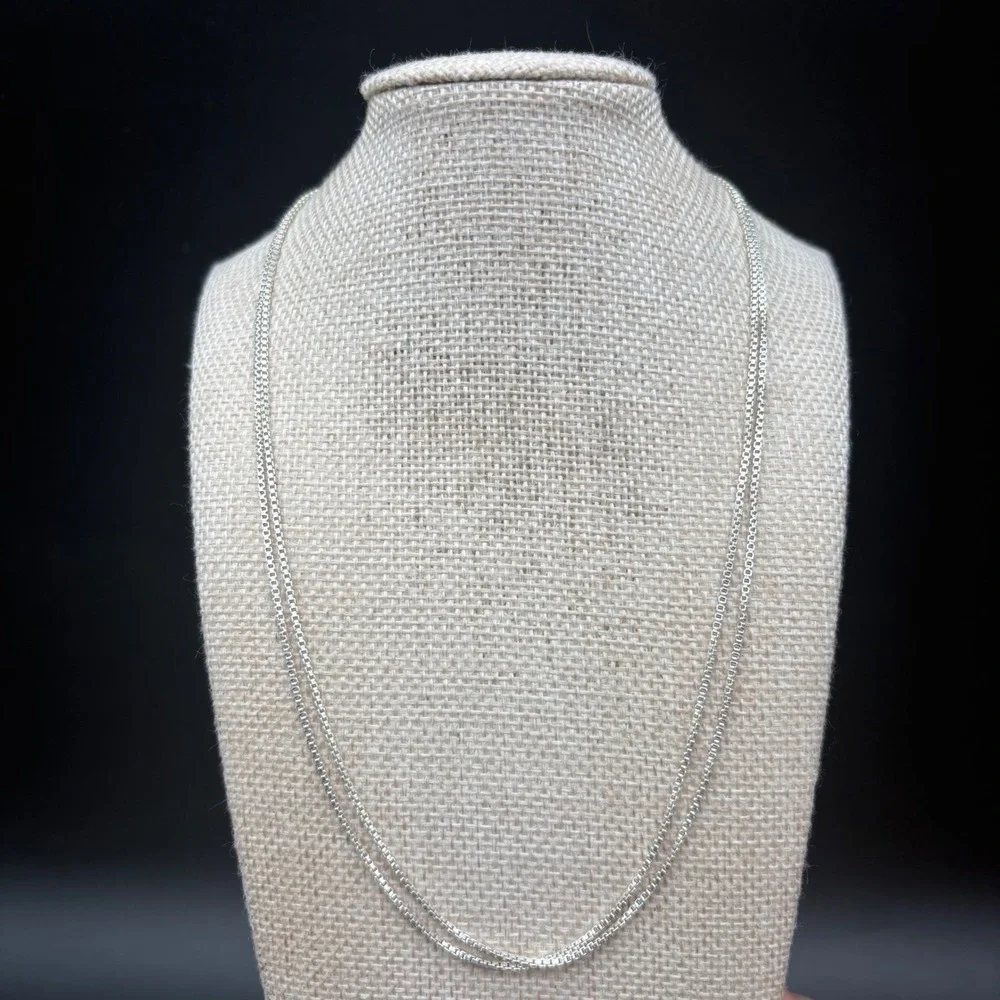 FAS Box Chain Necklace Mens 36